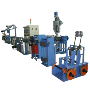 Φ70+50 PLC-controlled wire and cable extrusion line - Image 1